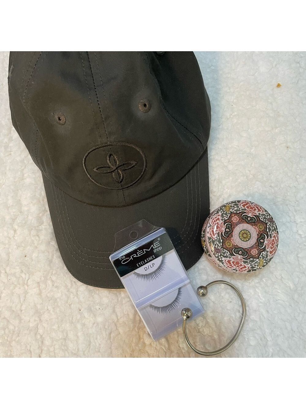 Dark Cap with Embroidered Logo